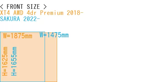 #XT4 AWD 4dr Premium 2018- + SAKURA 2022-